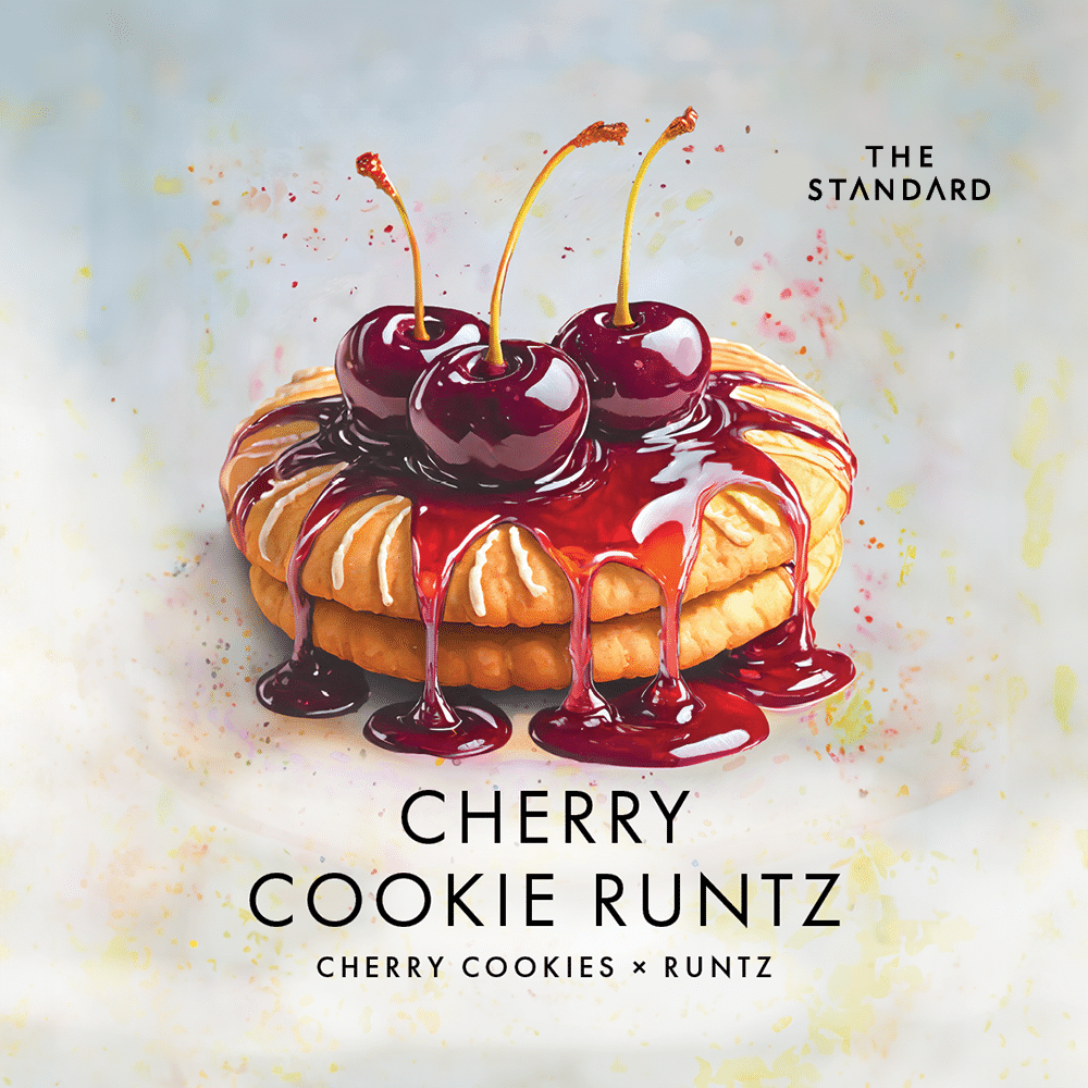 cherry cookie runtz strain art